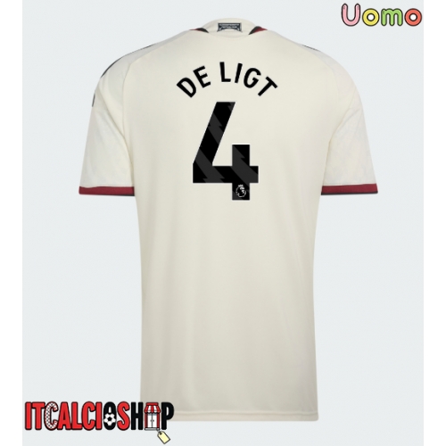 Manchester United Matthijs de Ligt #4 Terza Maglia 2026-27 Manica Corta